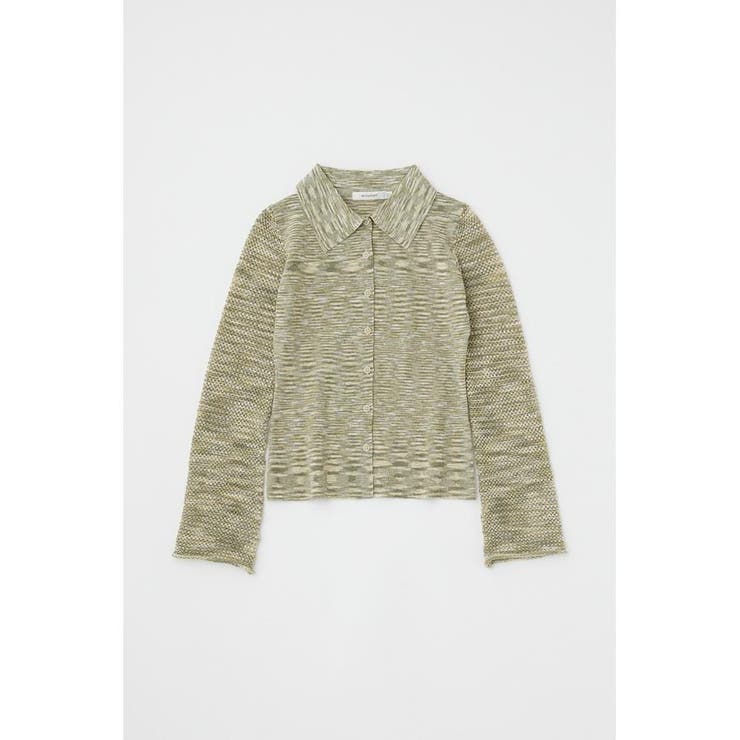 MULTI BORDER ニットシャツ | MOUSSY OUTLET | 詳細画像6 