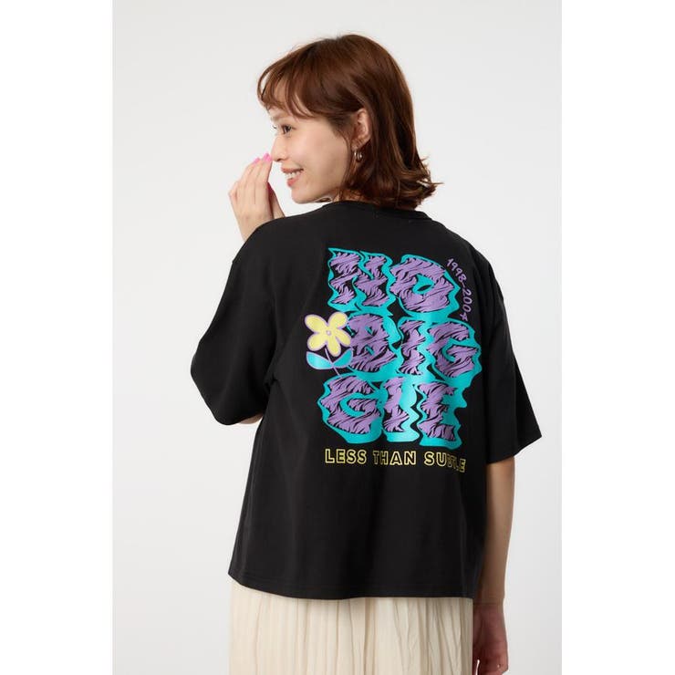 日本未入荷 CHUU★ローズカモフラージュトップス NBG FLOWER Tシャツ[品番：BJLW0027993]｜RODEO CROWNS WIDE