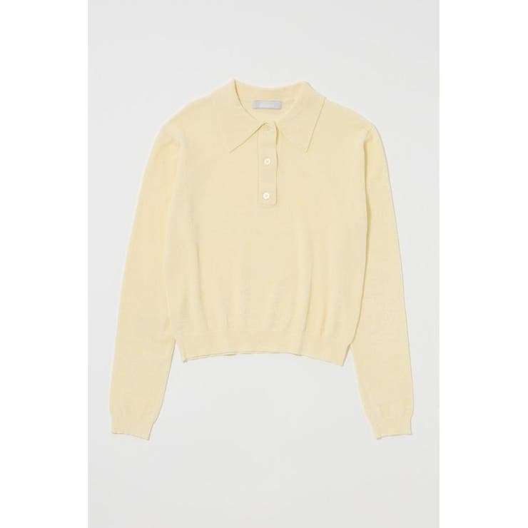 VELOUR TOUCH KNIT ポロ | MOUSSY OUTLET | 詳細画像11 