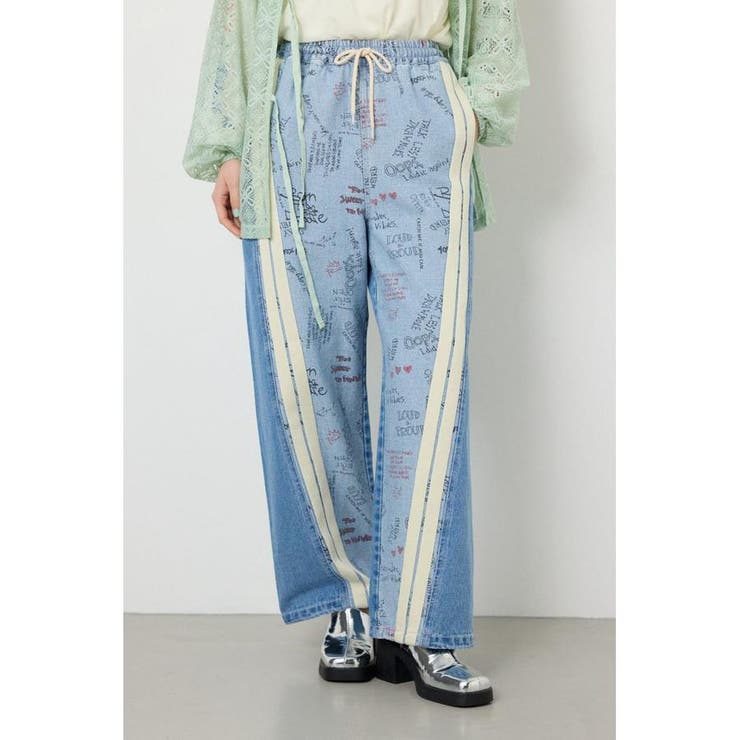 アソートパターン切り替えラインデニム | RODEO CROWNS WIDE BOWL | 詳細画像15 