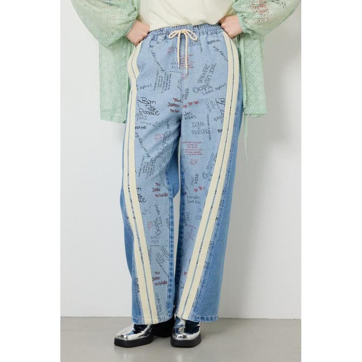 アソートパターン切り替えラインデニム | RODEO CROWNS WIDE BOWL | 詳細画像16 