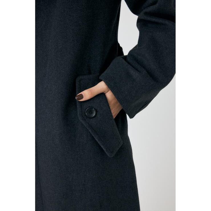 STANDCOLLAR コクーンコート | MOUSSY OUTLET | 詳細画像20 