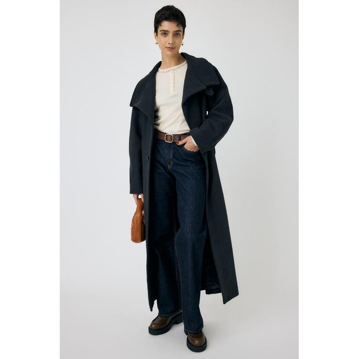 T.GRY | STANDCOLLAR コクーンコート | MOUSSY OUTLET