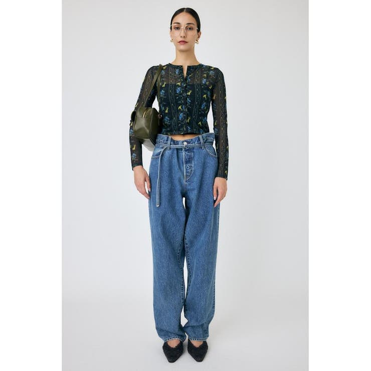 OVER WAIST ルーズストレートデニム | MOUSSY OUTLET | 詳細画像3 
