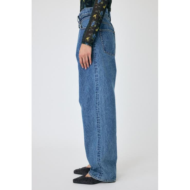 OVER WAIST ルーズストレートデニム | MOUSSY OUTLET | 詳細画像7 