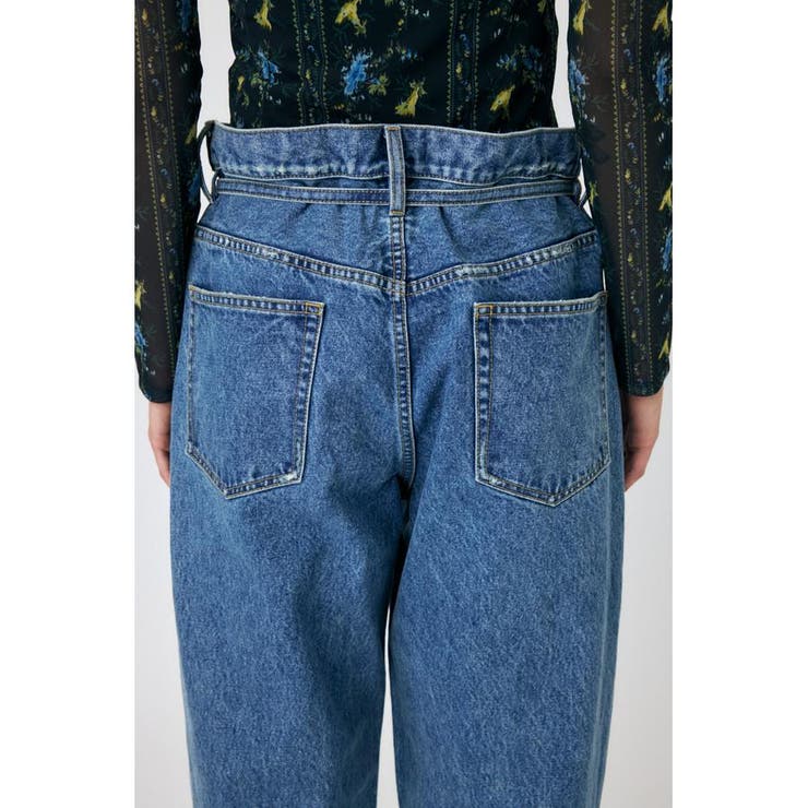 OVER WAIST ルーズストレートデニム | MOUSSY OUTLET | 詳細画像10 