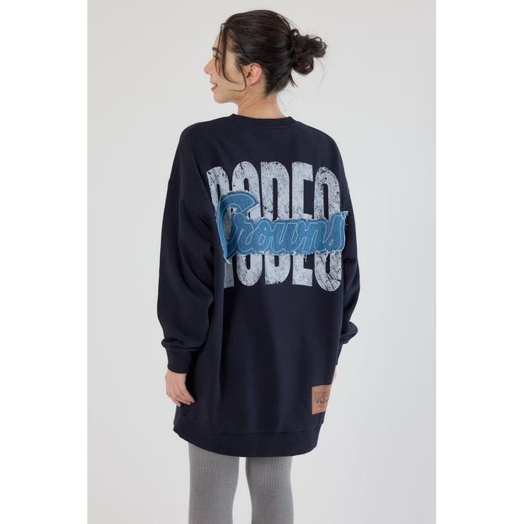 グランジロゴデニムアップリケワンピース | RODEO CROWNS WIDE BOWL | 詳細画像1 