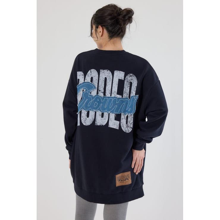 グランジロゴデニムアップリケワンピース | RODEO CROWNS WIDE BOWL | 詳細画像2 