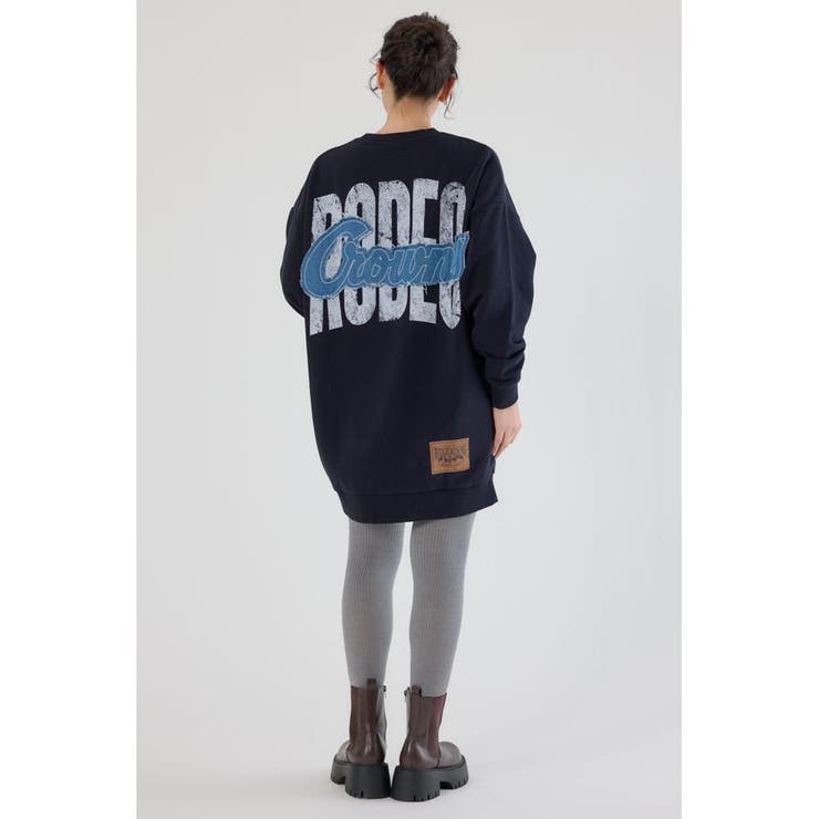 グランジロゴデニムアップリケワンピース | RODEO CROWNS WIDE BOWL | 詳細画像5 