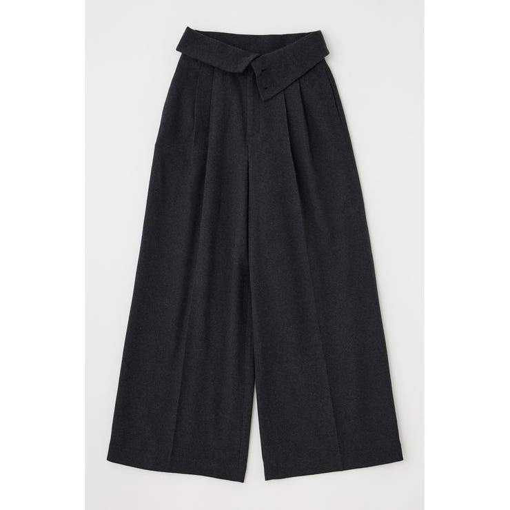 FOLD WAIST ワイドスラックス | MOUSSY OUTLET | 詳細画像22 