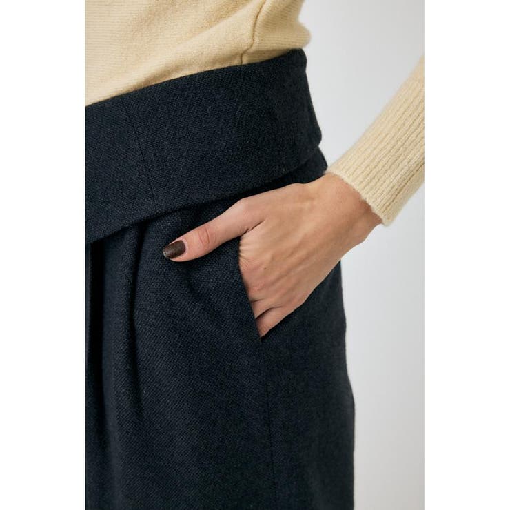 FOLD WAIST ワイドスラックス | MOUSSY OUTLET | 詳細画像20 