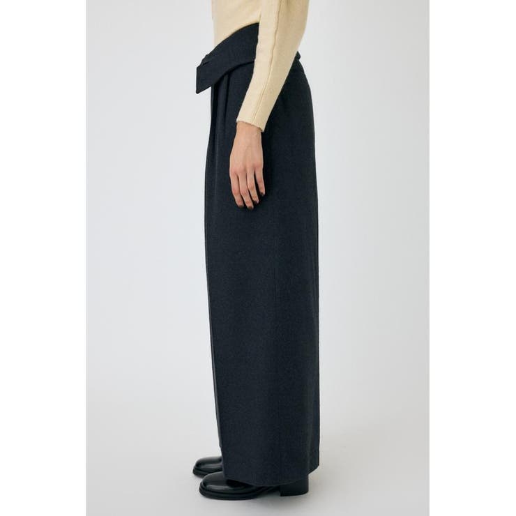 FOLD WAIST ワイドスラックス | MOUSSY OUTLET | 詳細画像16 