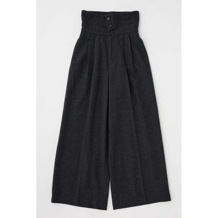 FOLD WAIST ワイドスラックス | MOUSSY OUTLET | 詳細画像23 