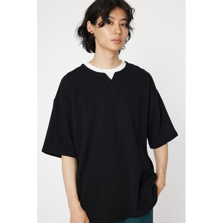 BLK | フェイクレイヤー Tシャツ | RODEO CROWNS WIDE BOWL