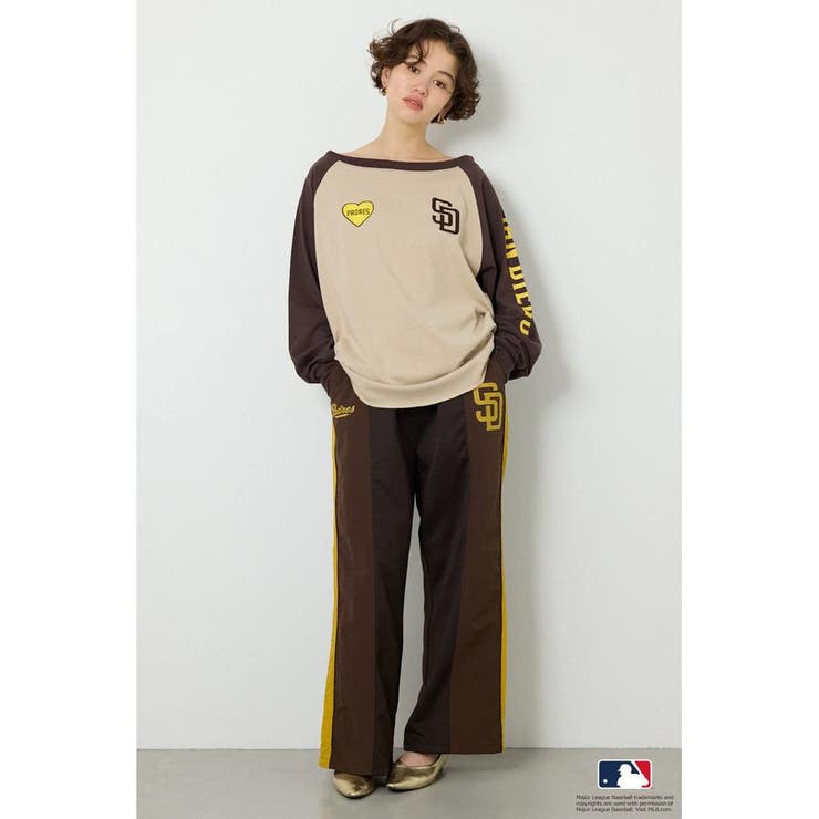 (MLB)ドッキングトラックパンツ | RODEO CROWNS WIDE BOWL | 詳細画像6 