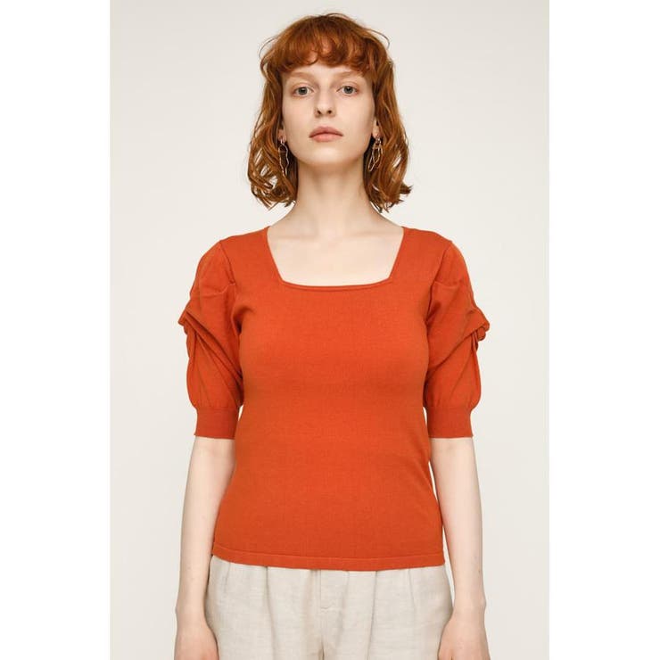 TWIST SHOULDER SQUARE N／C トップス[品番：BJLW0020847]｜SLY