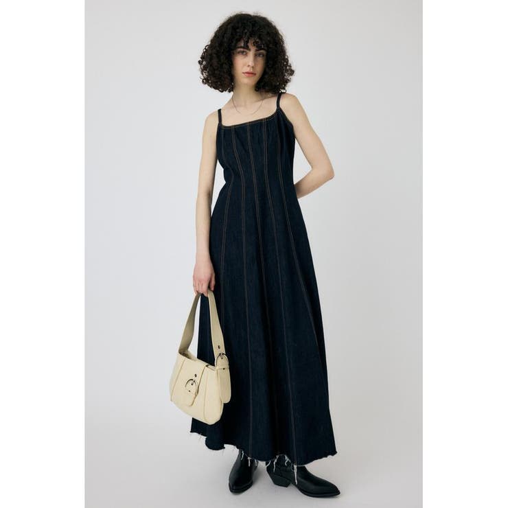 DENIM A LINE キャミドレス | MOUSSY OUTLET | 詳細画像13 