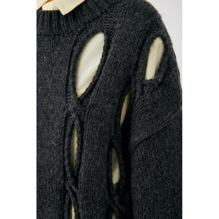CUT OUT DESIGN ニット | MOUSSY OUTLET | 詳細画像28 