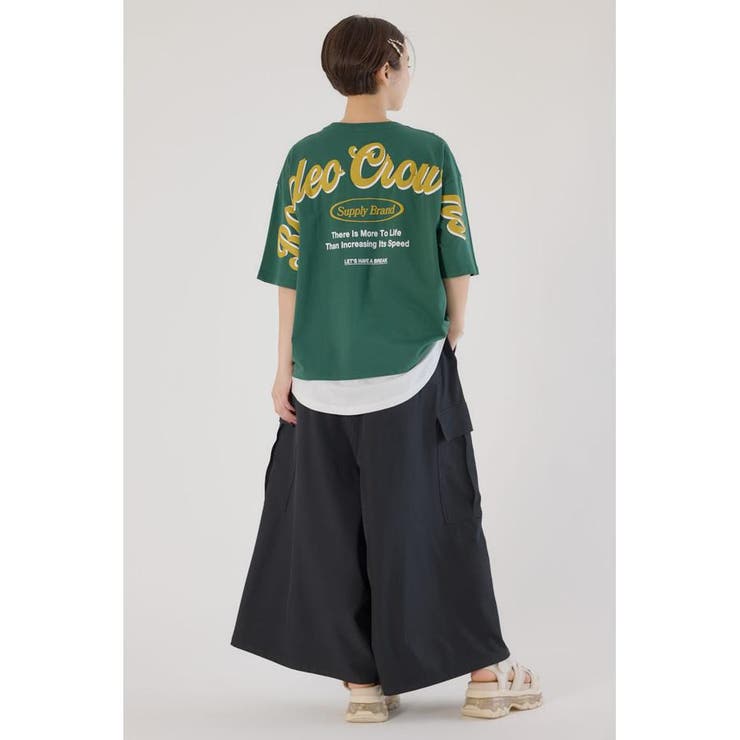 フェイクレイヤードスクリプトロゴ Tシャツ | RODEO CROWNS WIDE BOWL | 詳細画像20 