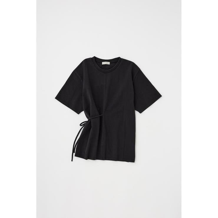 BLK | ウエストタイTシャツ オーガニックコットン使用 | MOUSSY OUTLET