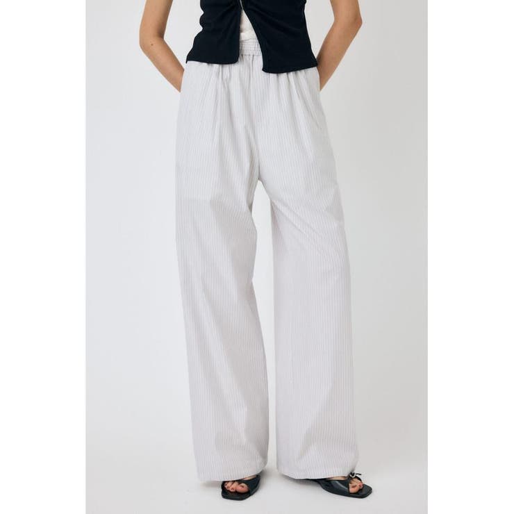 柄WHT5 | DRAWSTRING トラウザーズ | MOUSSY OUTLET