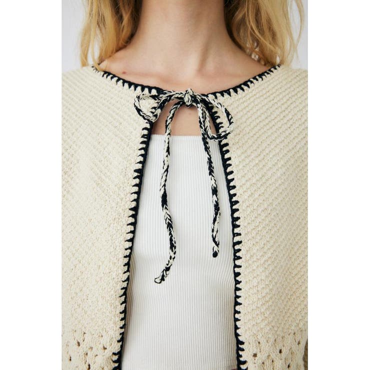 CROCHET KNIT ジャケット | MOUSSY OUTLET | 詳細画像5 