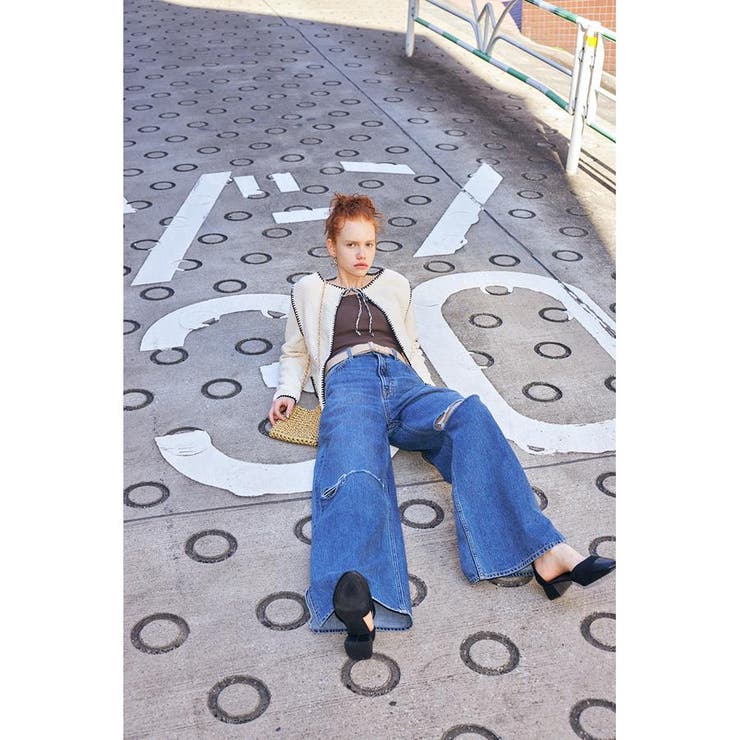 CROCHET KNIT ジャケット | MOUSSY OUTLET | 詳細画像8 