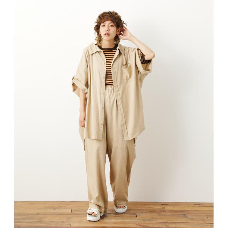 オーバーリネンシャツ | RODEO CROWNS WIDE BOWL | 詳細画像12