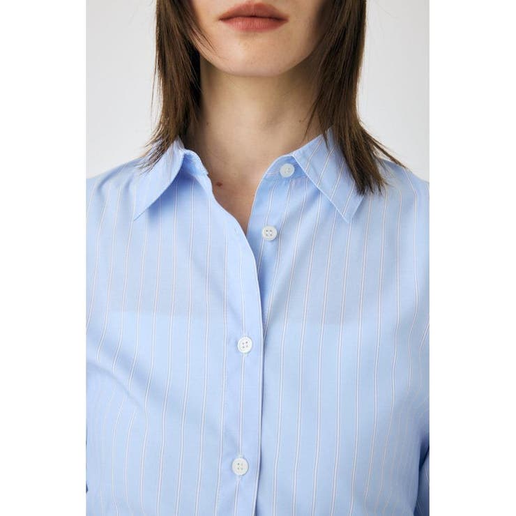 STRIPE BACK LACE UP シャツ | MOUSSY OUTLET | 詳細画像11 