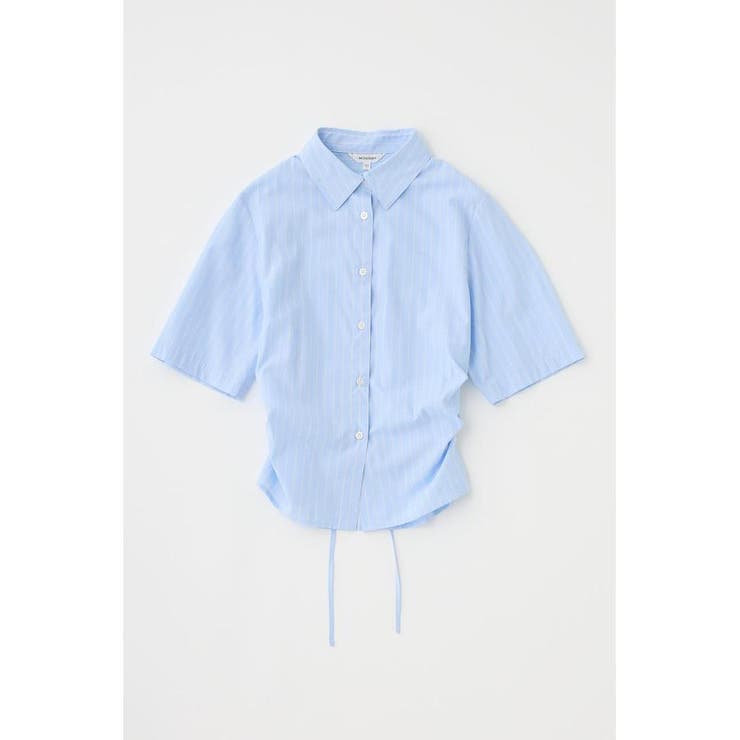 STRIPE BACK LACE UP シャツ | MOUSSY OUTLET | 詳細画像15 