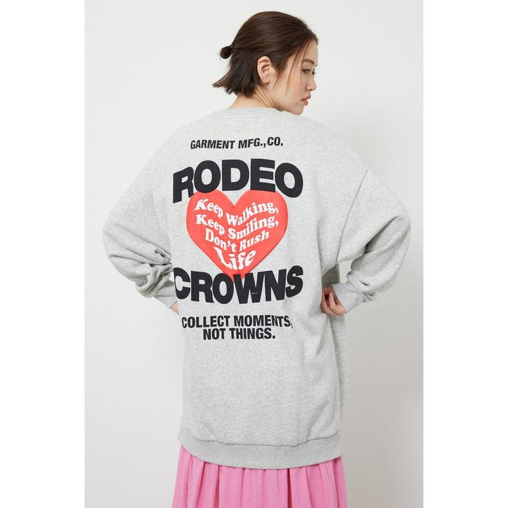L/T.GRY1 | バックハートロゴワンピース | RODEO CROWNS WIDE BOWL