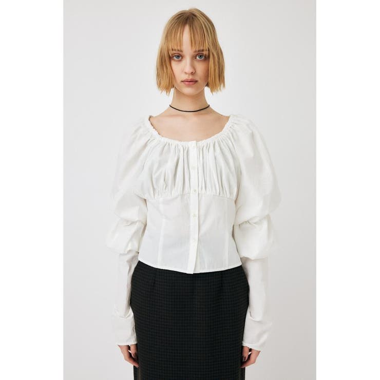 VOLUME SLEEVE ブラウス | MOUSSY OUTLET | 詳細画像2 