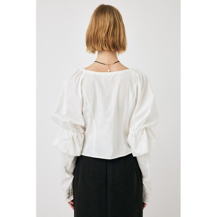 VOLUME SLEEVE ブラウス | MOUSSY OUTLET | 詳細画像4 