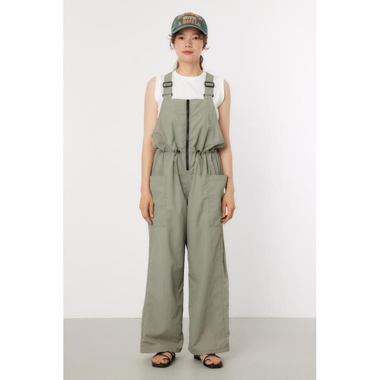 ウエストシャーリング ナイロンサロペット | RODEO CROWNS WIDE BOWL | 詳細画像16 