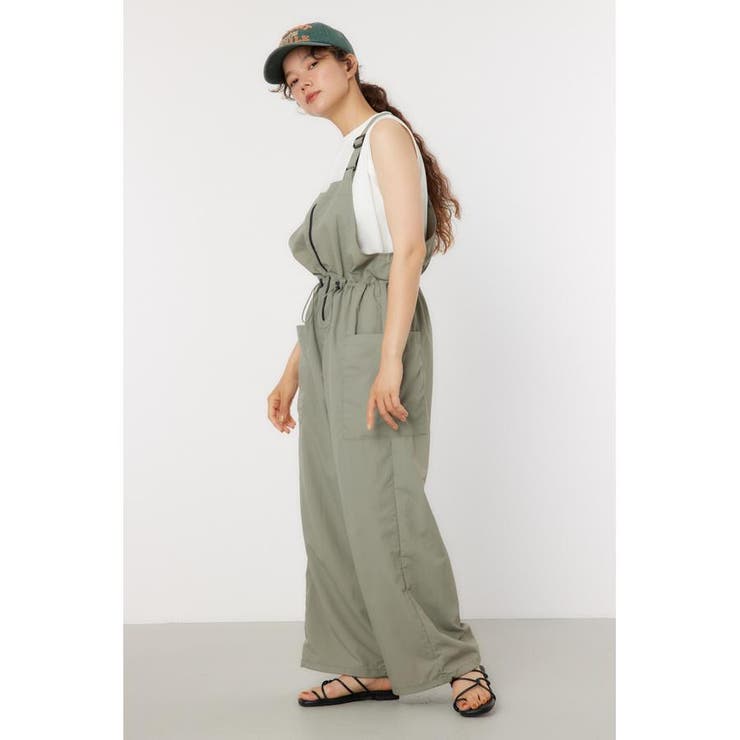 ウエストシャーリング ナイロンサロペット | RODEO CROWNS WIDE BOWL | 詳細画像12 