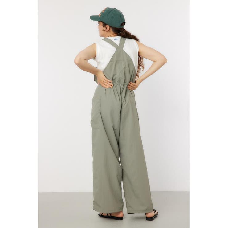 ウエストシャーリング ナイロンサロペット | RODEO CROWNS WIDE BOWL | 詳細画像13 