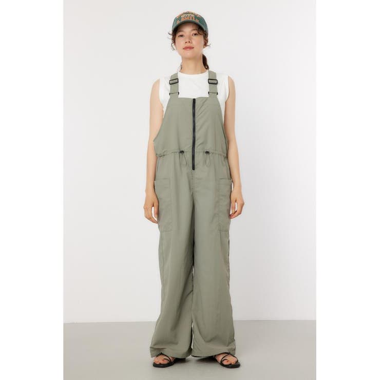 ウエストシャーリング ナイロンサロペット | RODEO CROWNS WIDE BOWL | 詳細画像14 