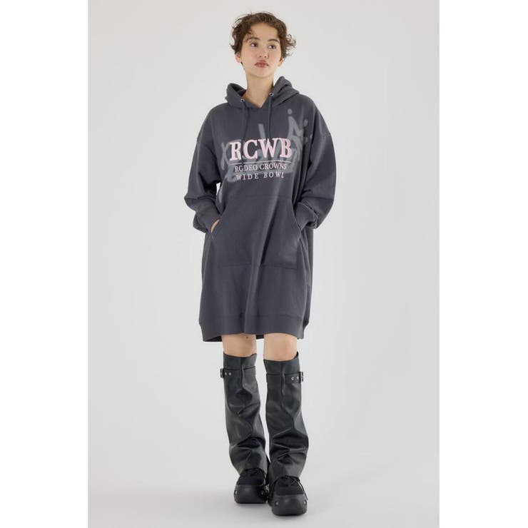 シャドーロゴパーカーワンピース | RODEO CROWNS WIDE BOWL | 詳細画像13 