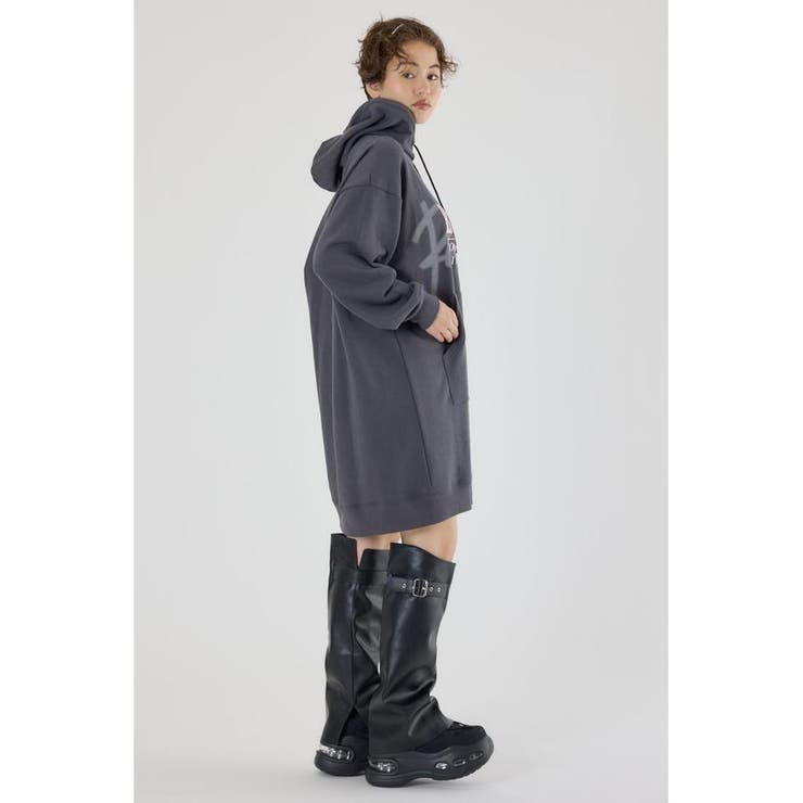 シャドーロゴパーカーワンピース | RODEO CROWNS WIDE BOWL | 詳細画像14 