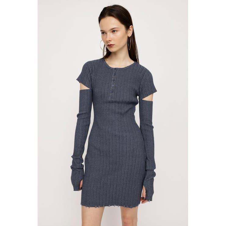 DAMAGE HEM DETACHABLE ショートワンピース | SLY OUTLET | 詳細画像11