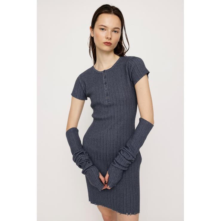 DAMAGE HEM DETACHABLE ショートワンピース | SLY OUTLET | 詳細画像16