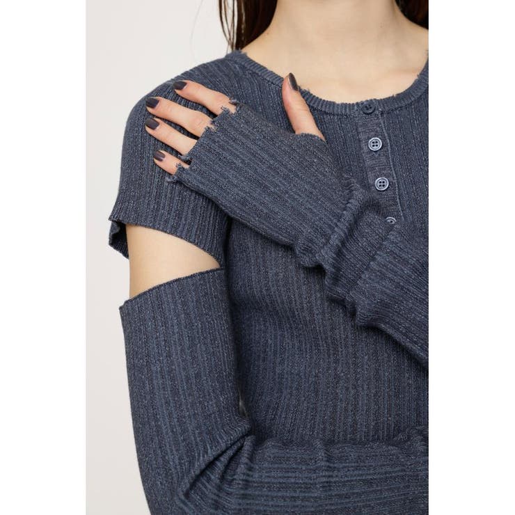 DAMAGE HEM DETACHABLE ショートワンピース | SLY OUTLET | 詳細画像18