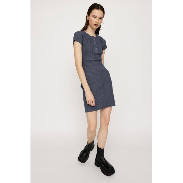 DAMAGE HEM DETACHABLE ショートワンピース | SLY OUTLET | 詳細画像22