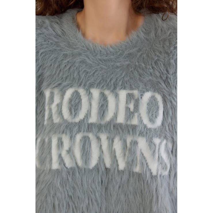 シャギーロゴニットトップス | RODEO CROWNS WIDE BOWL | 詳細画像27 