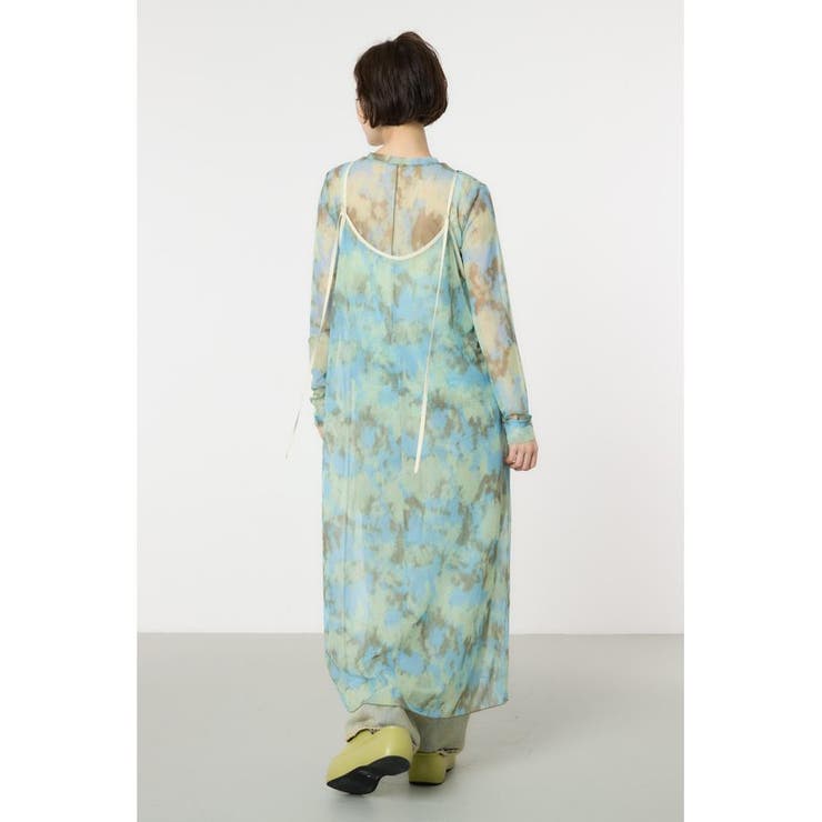 ニュアンスパターンシアーキャミワンピース | RODEO CROWNS WIDE BOWL | 詳細画像6 