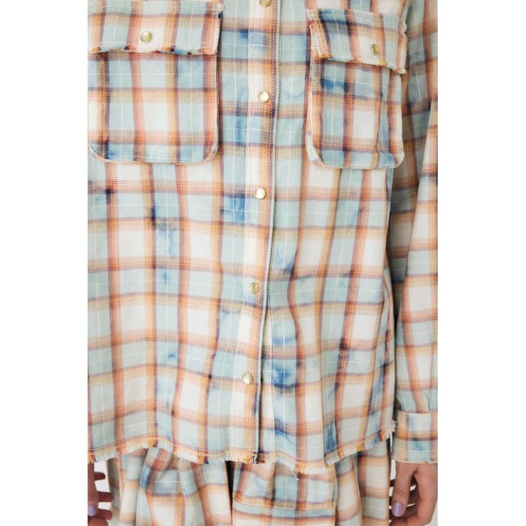 BLEACH CHECK シャツ | MOUSSY OUTLET | 詳細画像16 