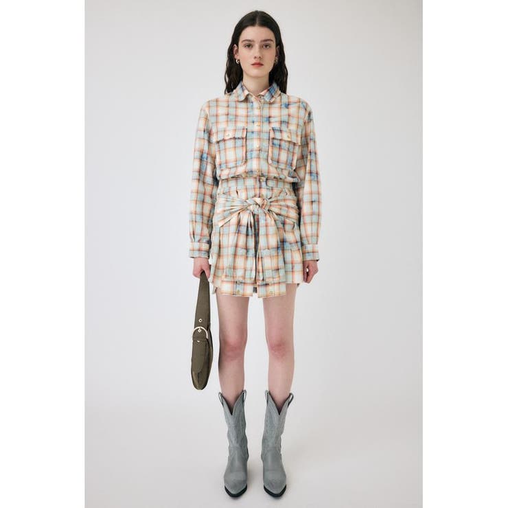 BLEACH CHECK シャツ | MOUSSY OUTLET | 詳細画像9 