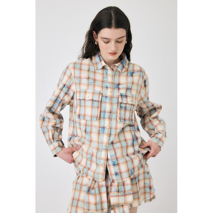 BLEACH CHECK シャツ | MOUSSY OUTLET | 詳細画像10 