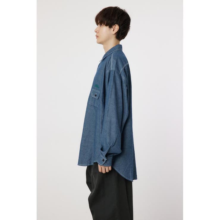 chambray work shirt | RODEO CROWNS WIDE BOWL | 詳細画像14 