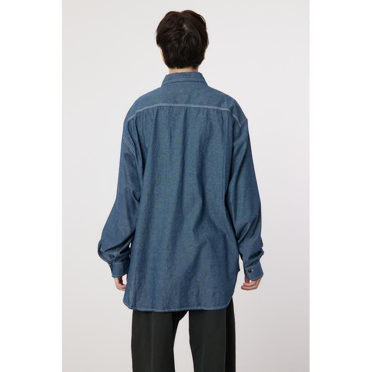 chambray work shirt | RODEO CROWNS WIDE BOWL | 詳細画像15 